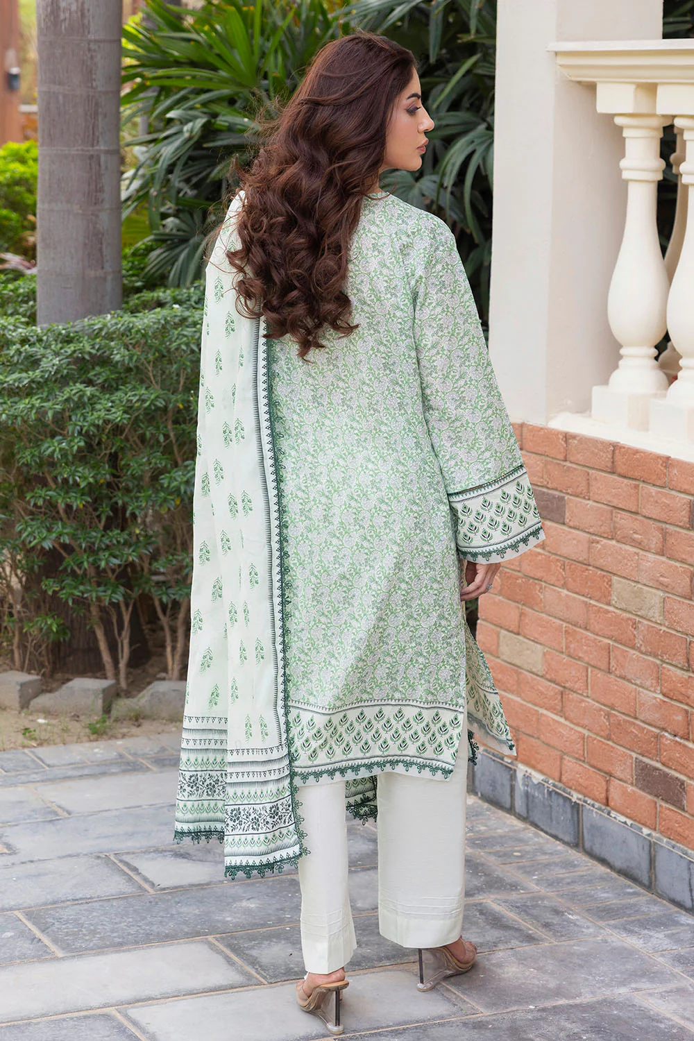 3 Piece Printed Suit - Image 6
