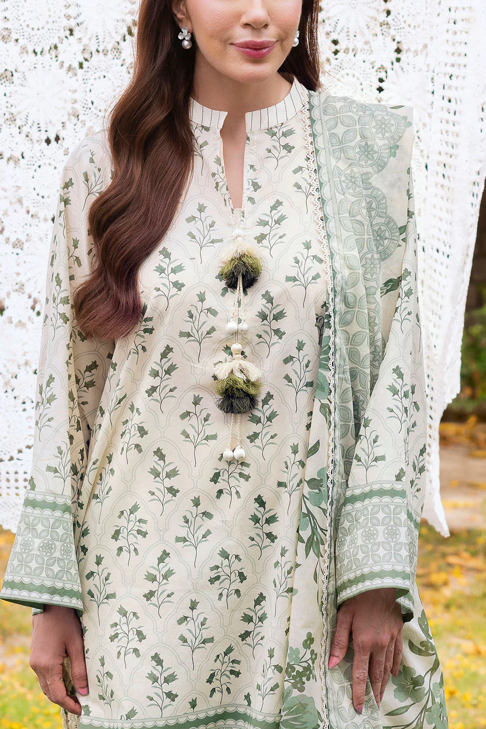 3 Piece Printed Suit - Image 2