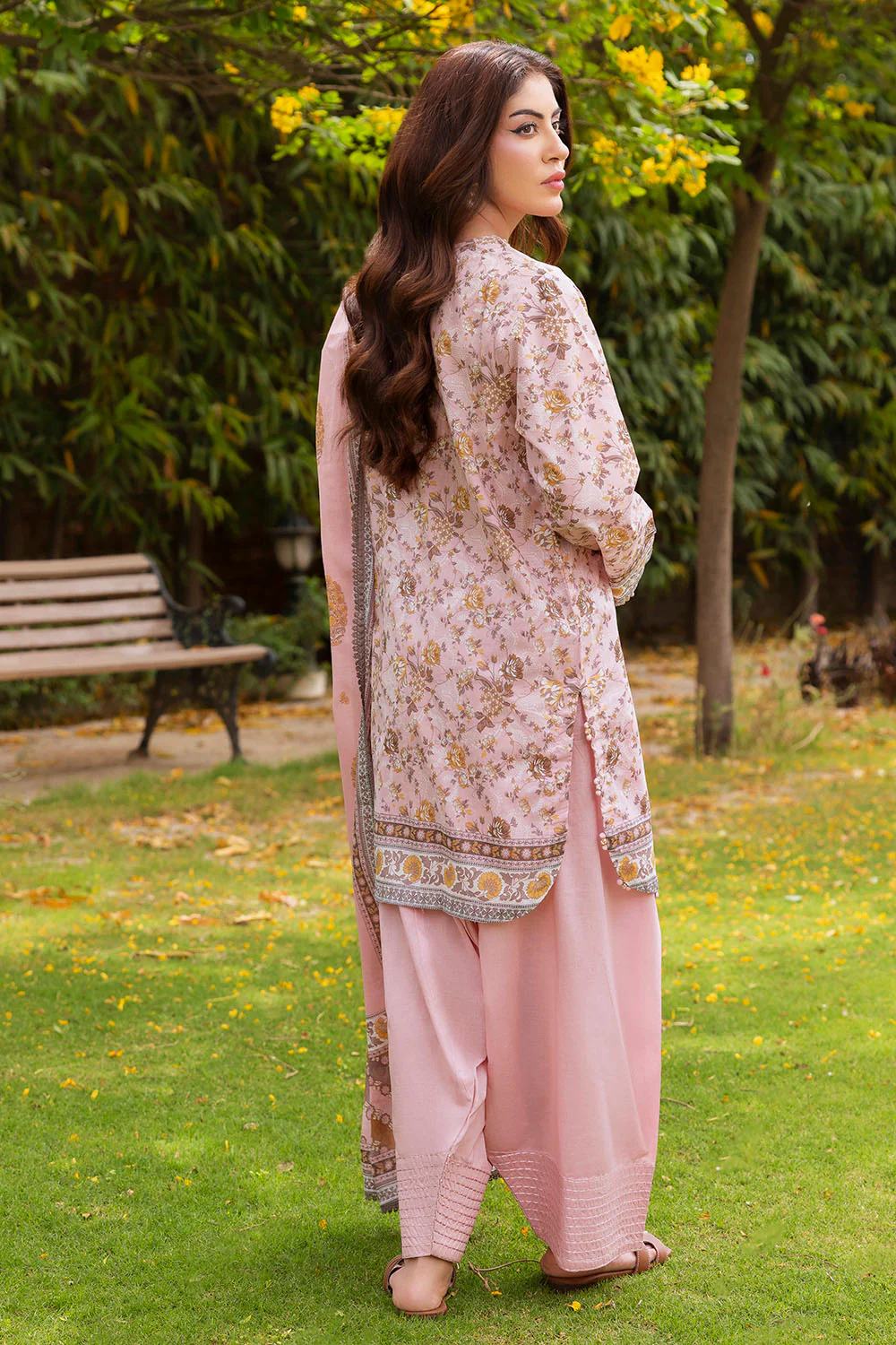 3 Piece Printed Suit - Image 5