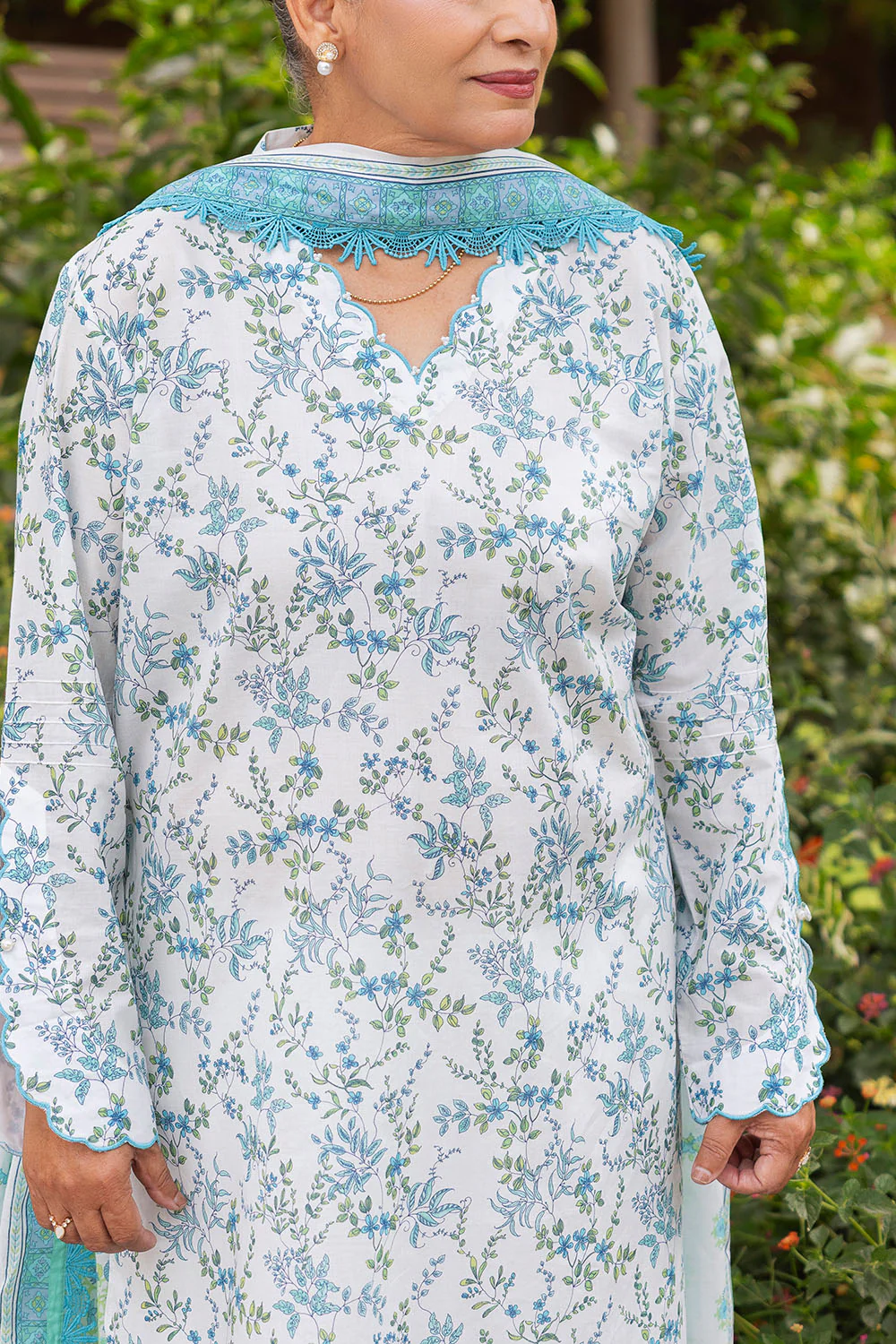 3 Piece Printed Suit - Image 2