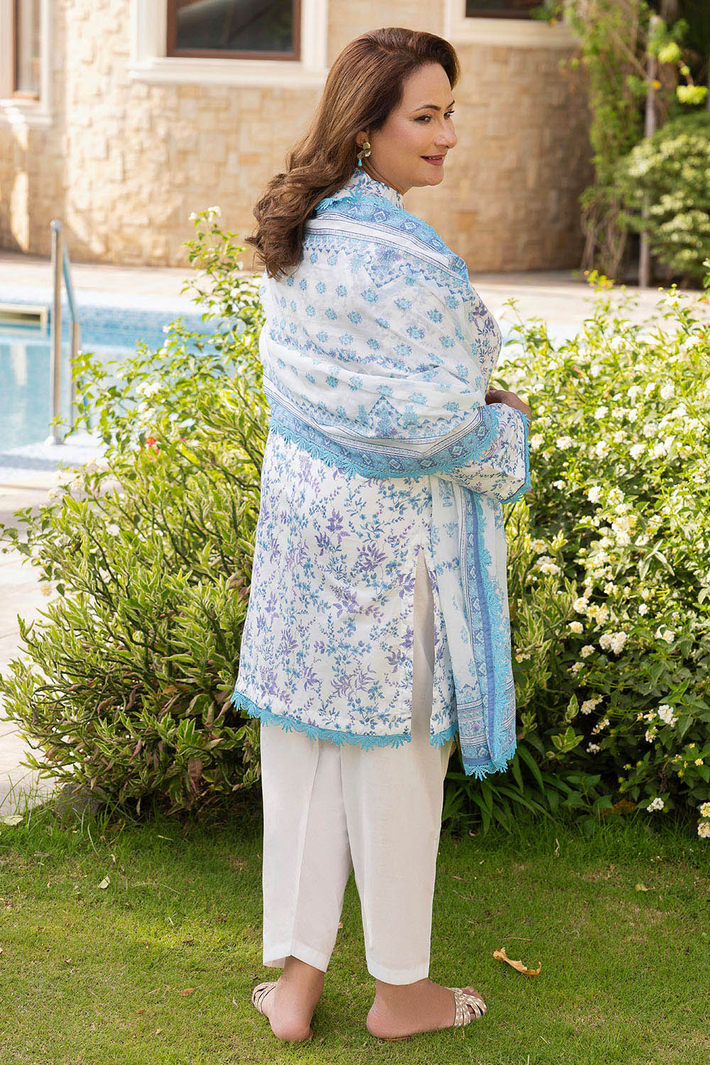 3 Piece Printed Suit - Image 5