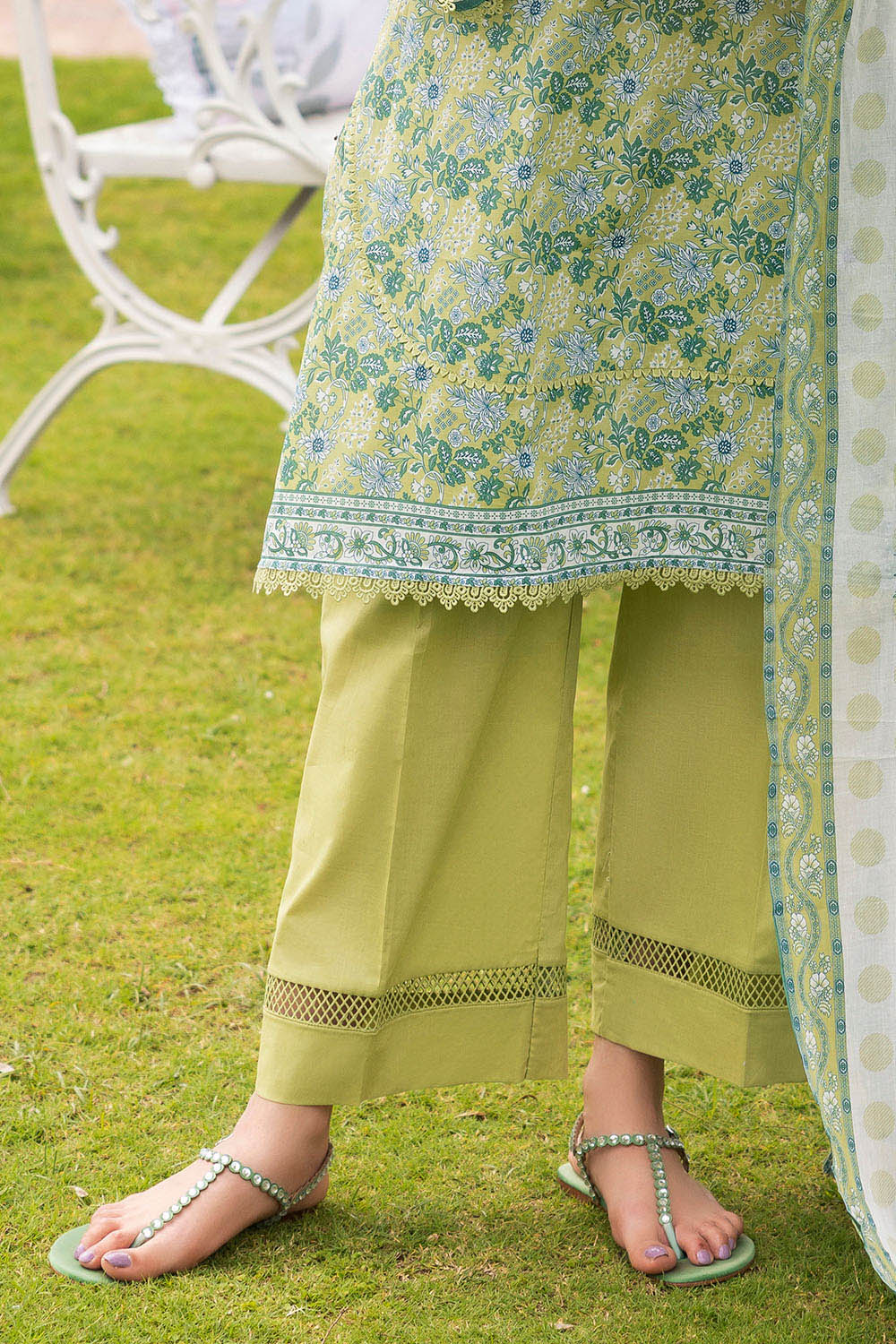 3 Piece Printed Suit - Image 3