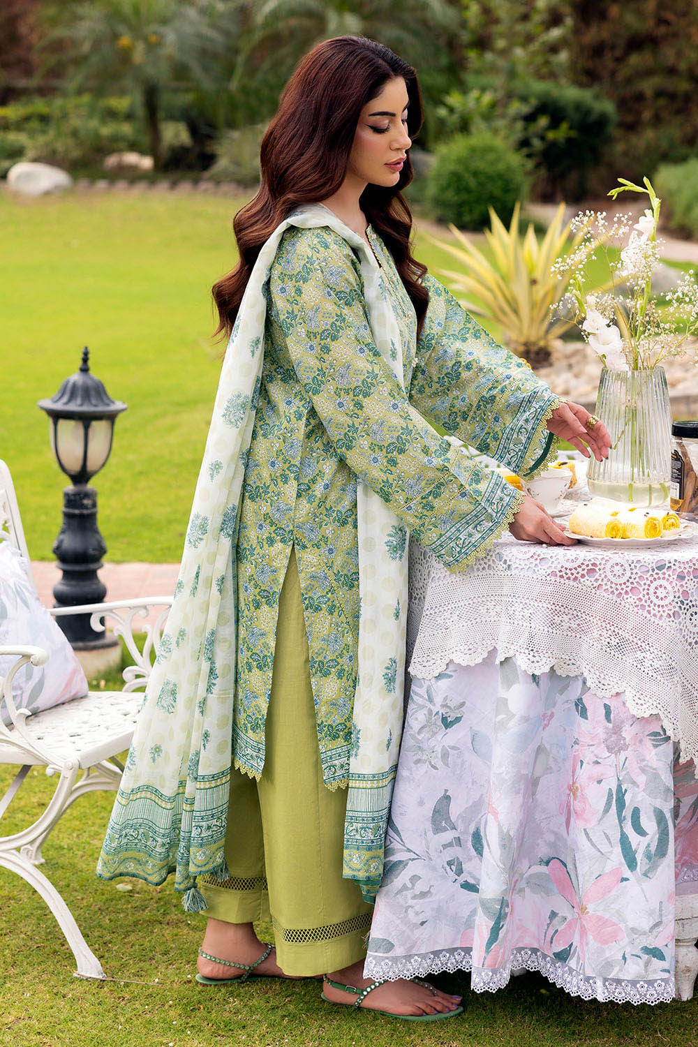 3 Piece Printed Suit - Image 5