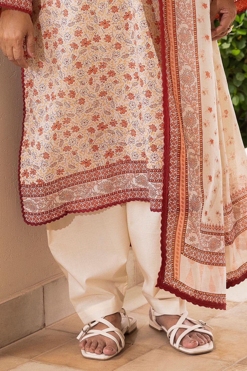 3 Piece Printed Suit - Image 4