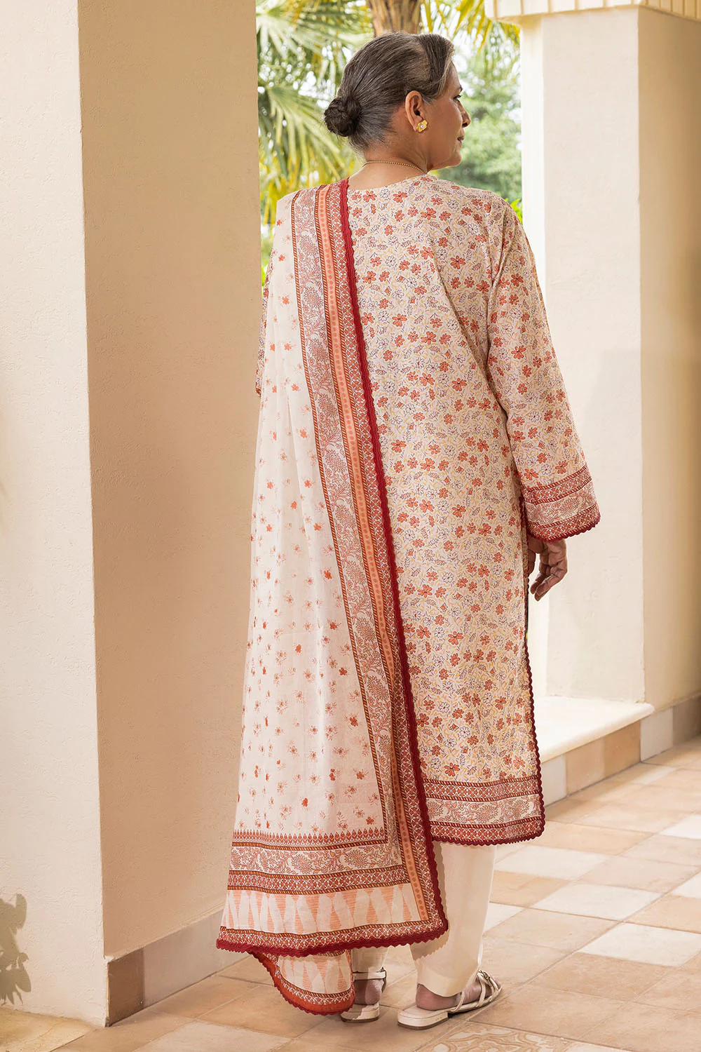 3 Piece Printed Suit - Image 5