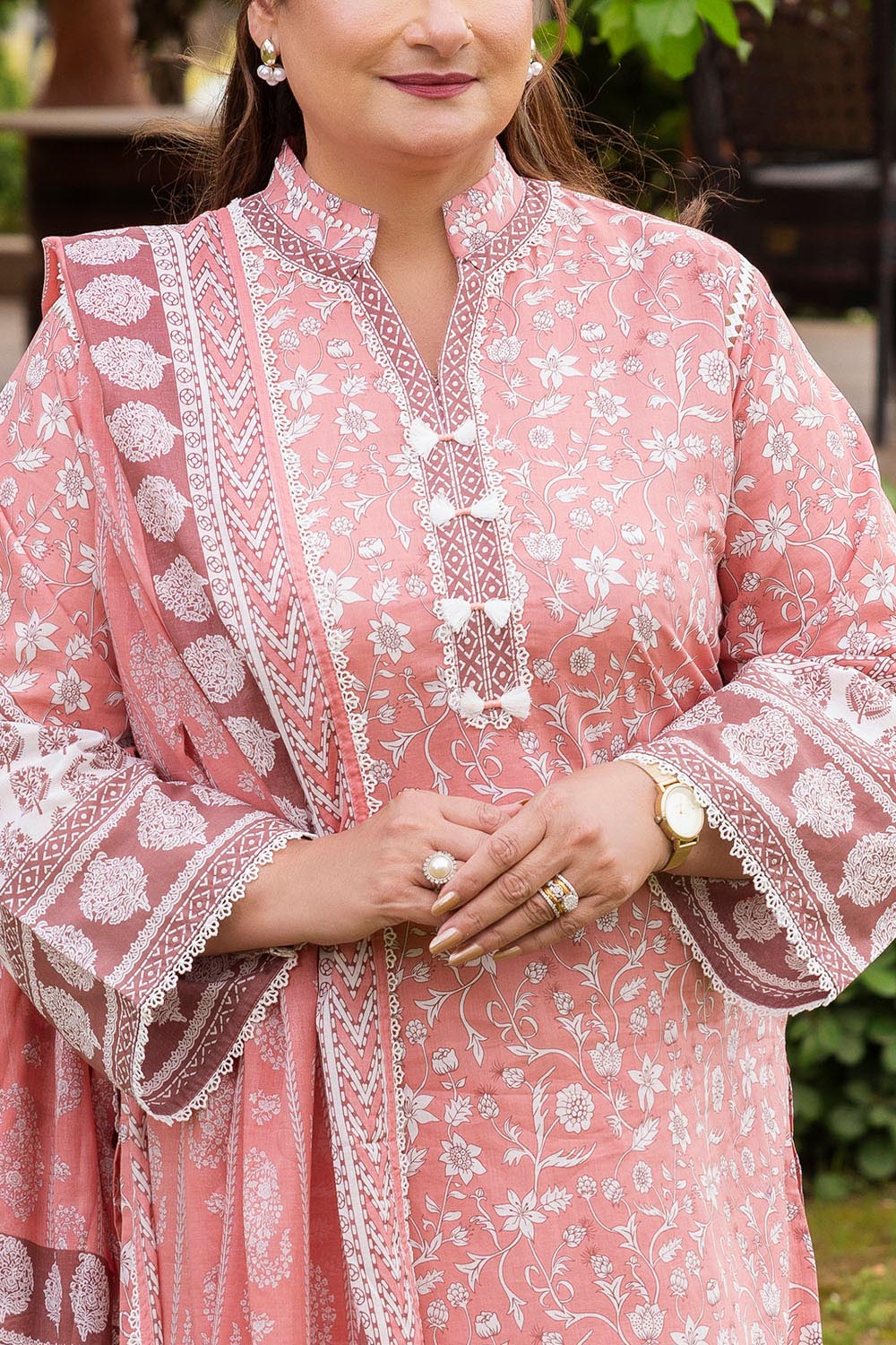 3 Piece Printed Suit - Image 2