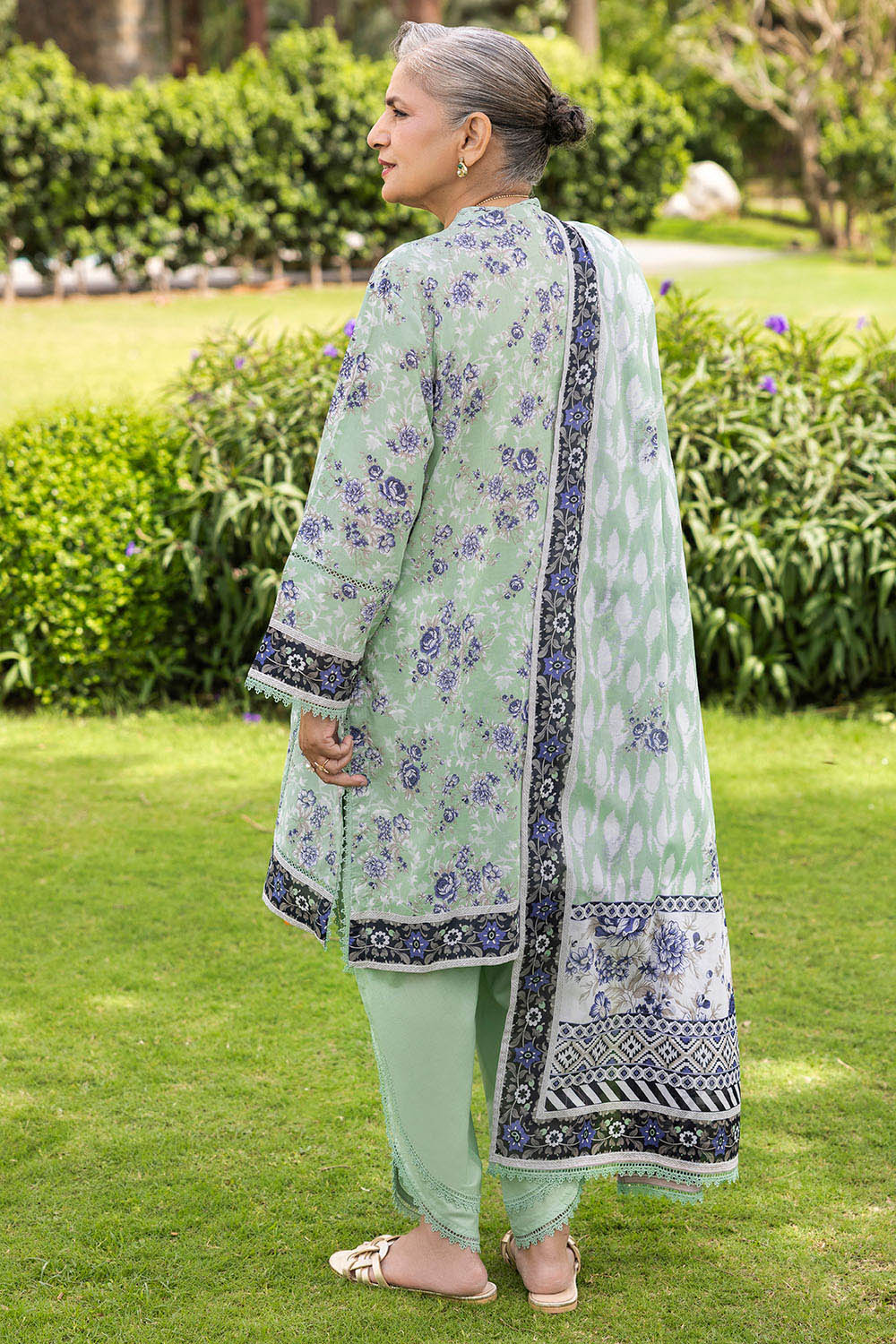 3 Piece Printed Suit - Image 5