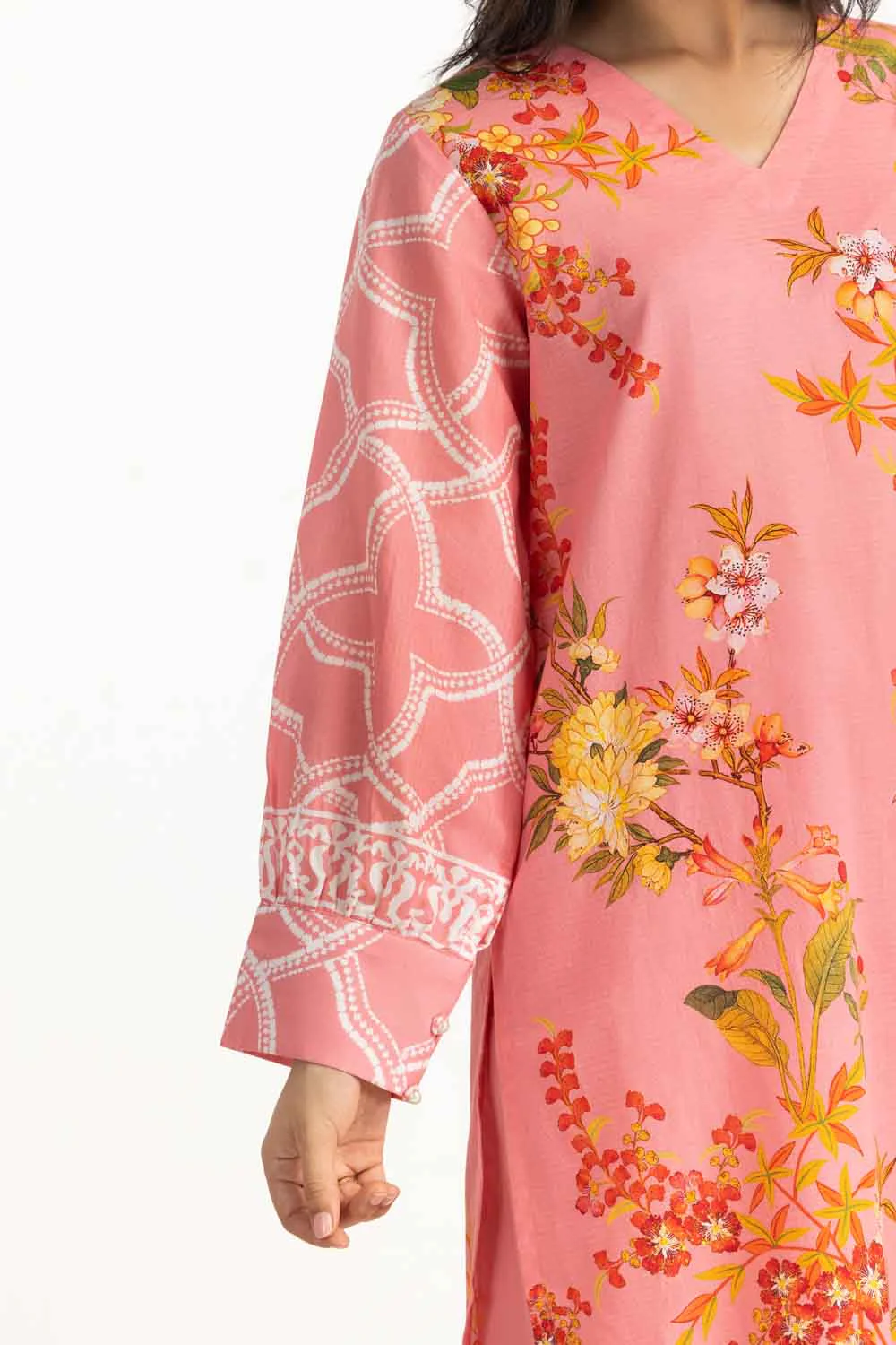 3PC Dobby Printed Suit - Image 2