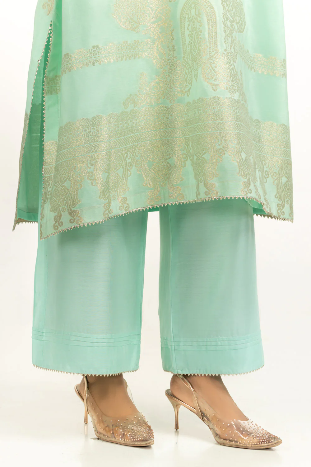 3PC Dyed Jacquard Suit - Image 2