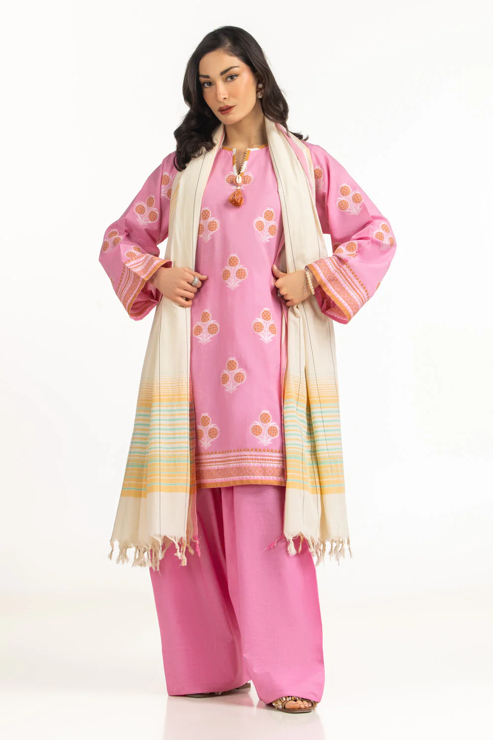 3PC Jacquard Dyed Suit - Image 3