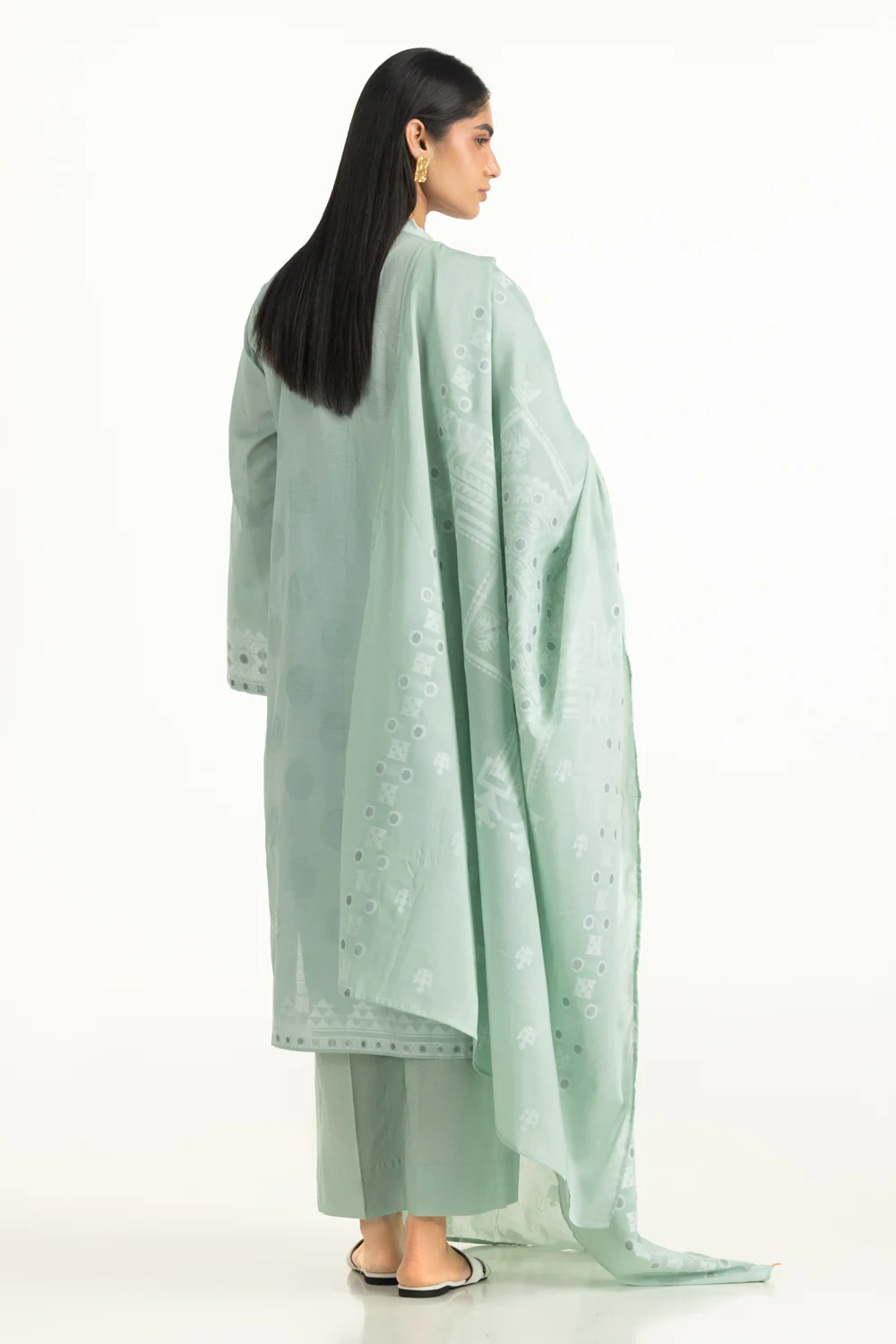 3PC Jacquard Dyed Suit - Image 6
