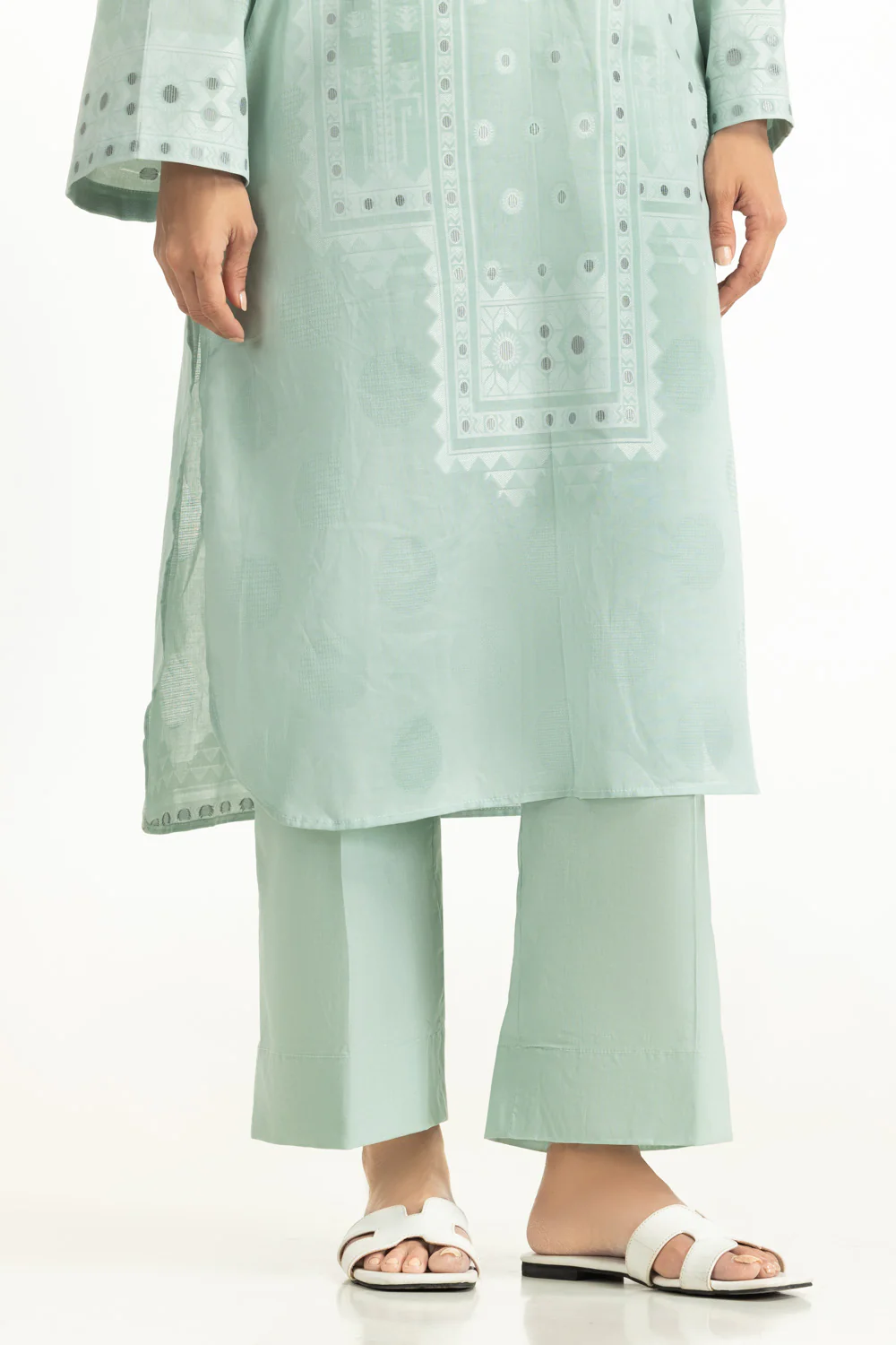 3PC Jacquard Dyed Suit - Image 7