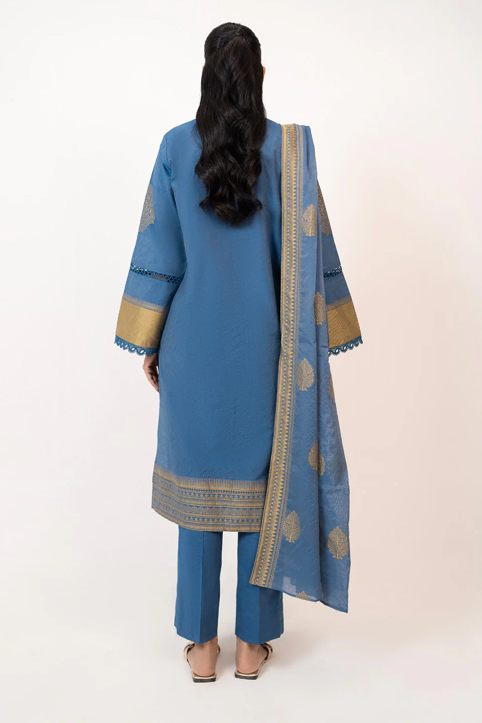 3PC Jacquard Dyed Suit - Image 6