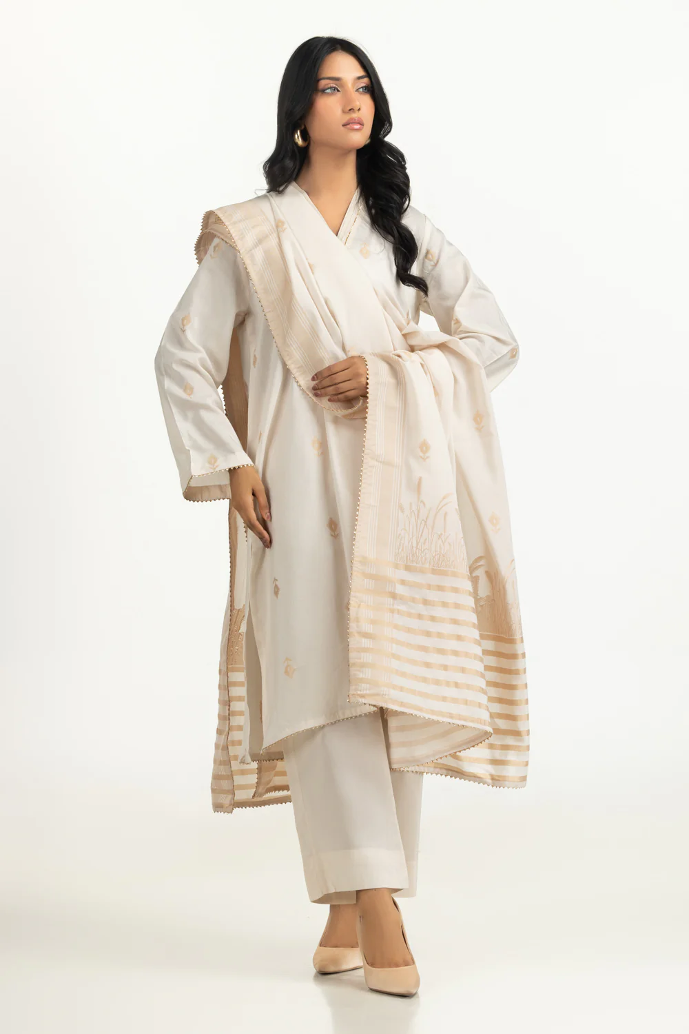 3PC Jacquard Suit