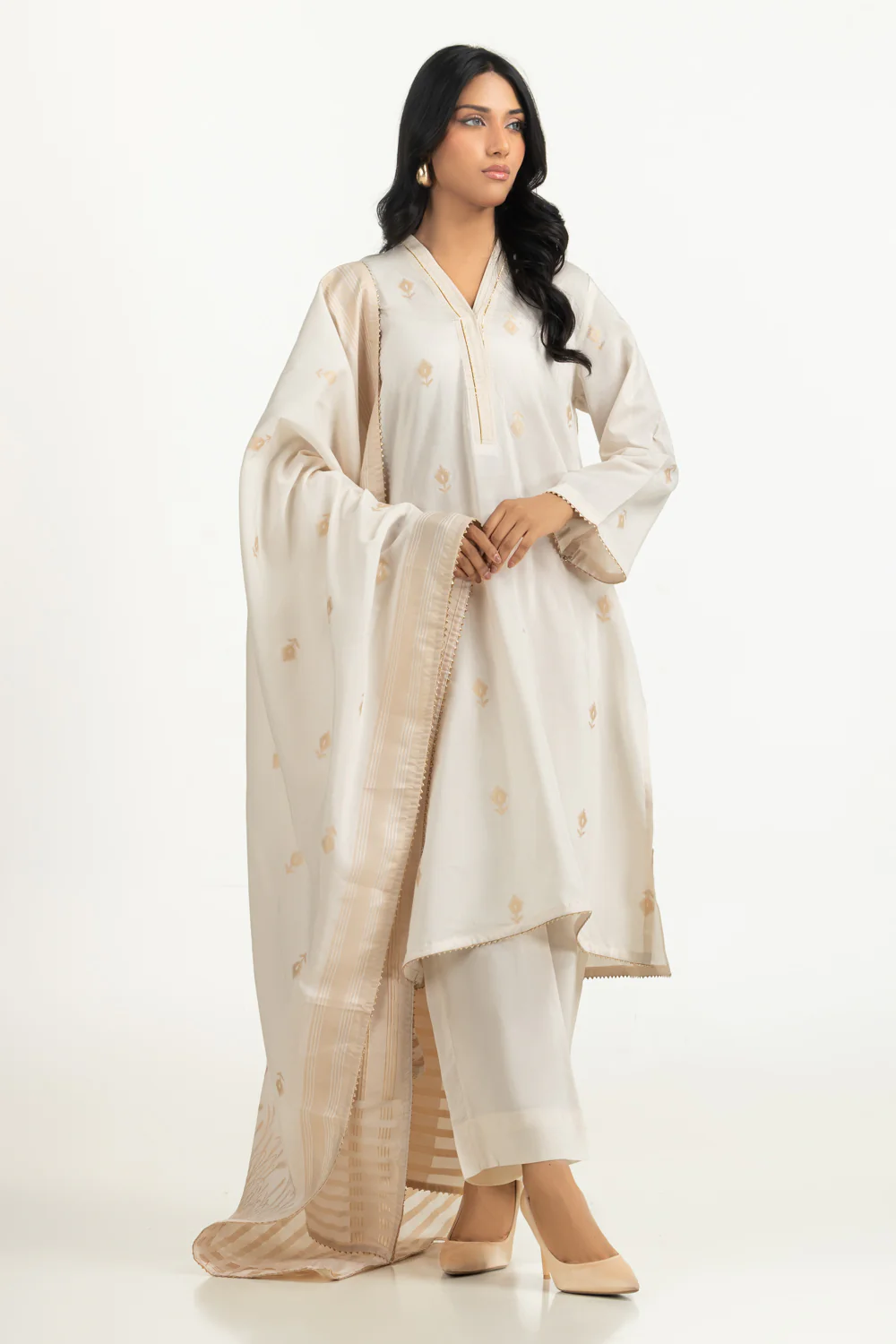 3PC Jacquard Suit - Image 4