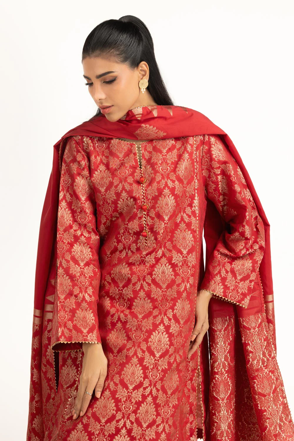 3PC Jacquard Suit - Image 2