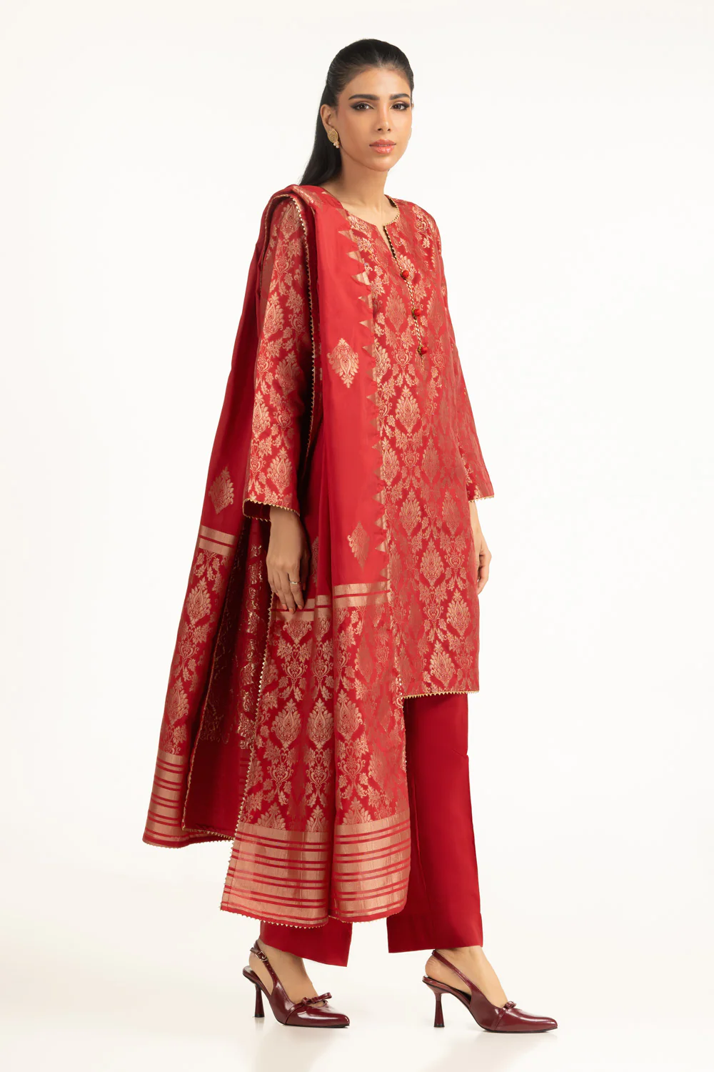 3PC Jacquard Suit - Image 3