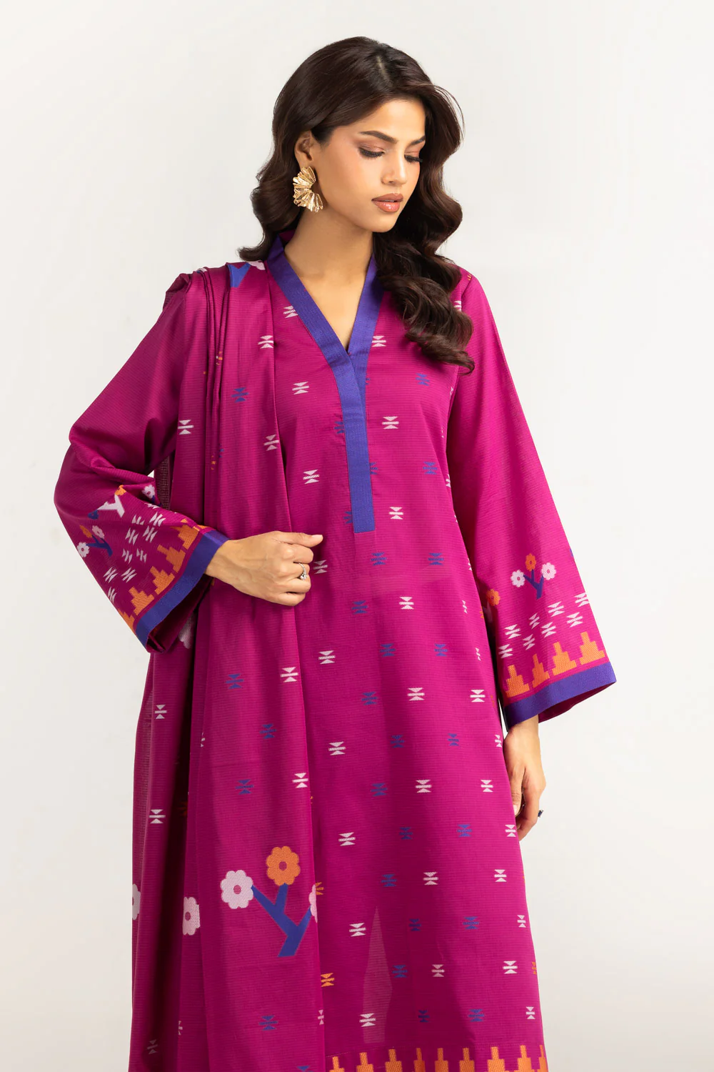 3PC Jacquard Suit - Image 2