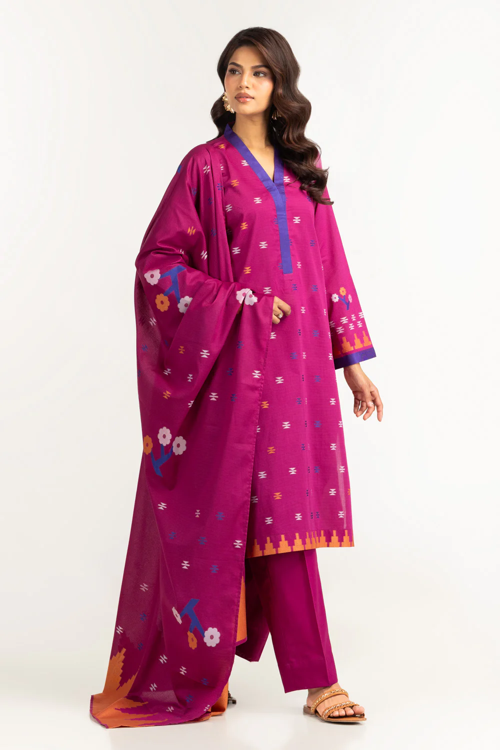 3PC Jacquard Suit - Image 3