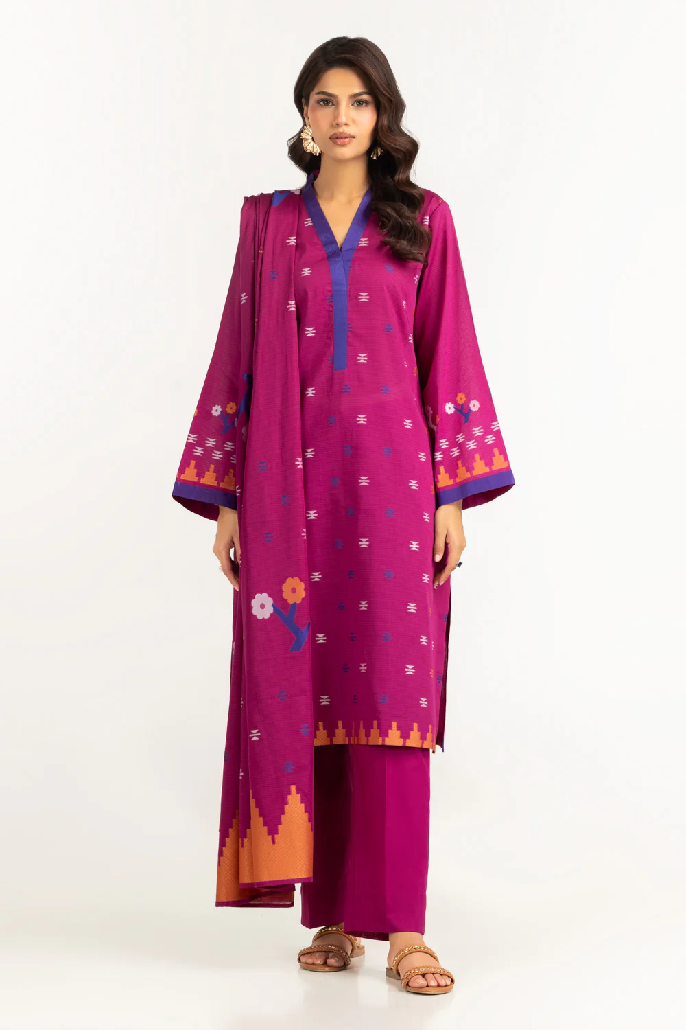 3PC Jacquard Suit - Image 7
