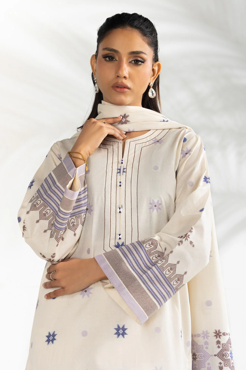 3PC Jacquard Suit - Image 3