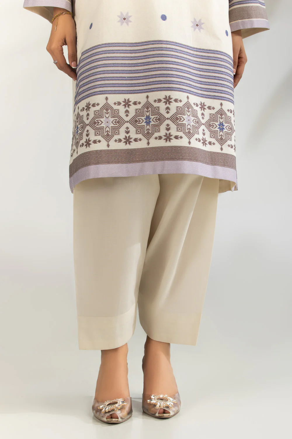 3PC Jacquard Suit - Image 7