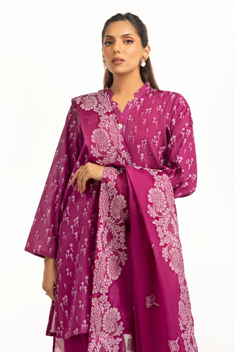 3PC Jacquard Suit - Image 3