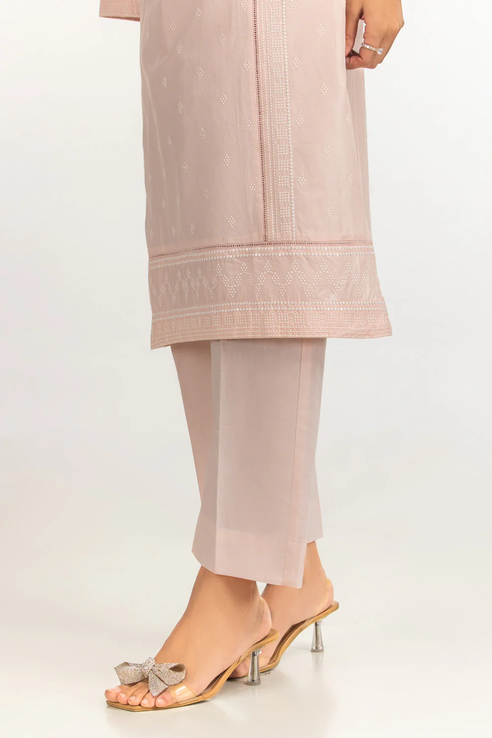 3PC Lawn Embroidered Suit - Image 6