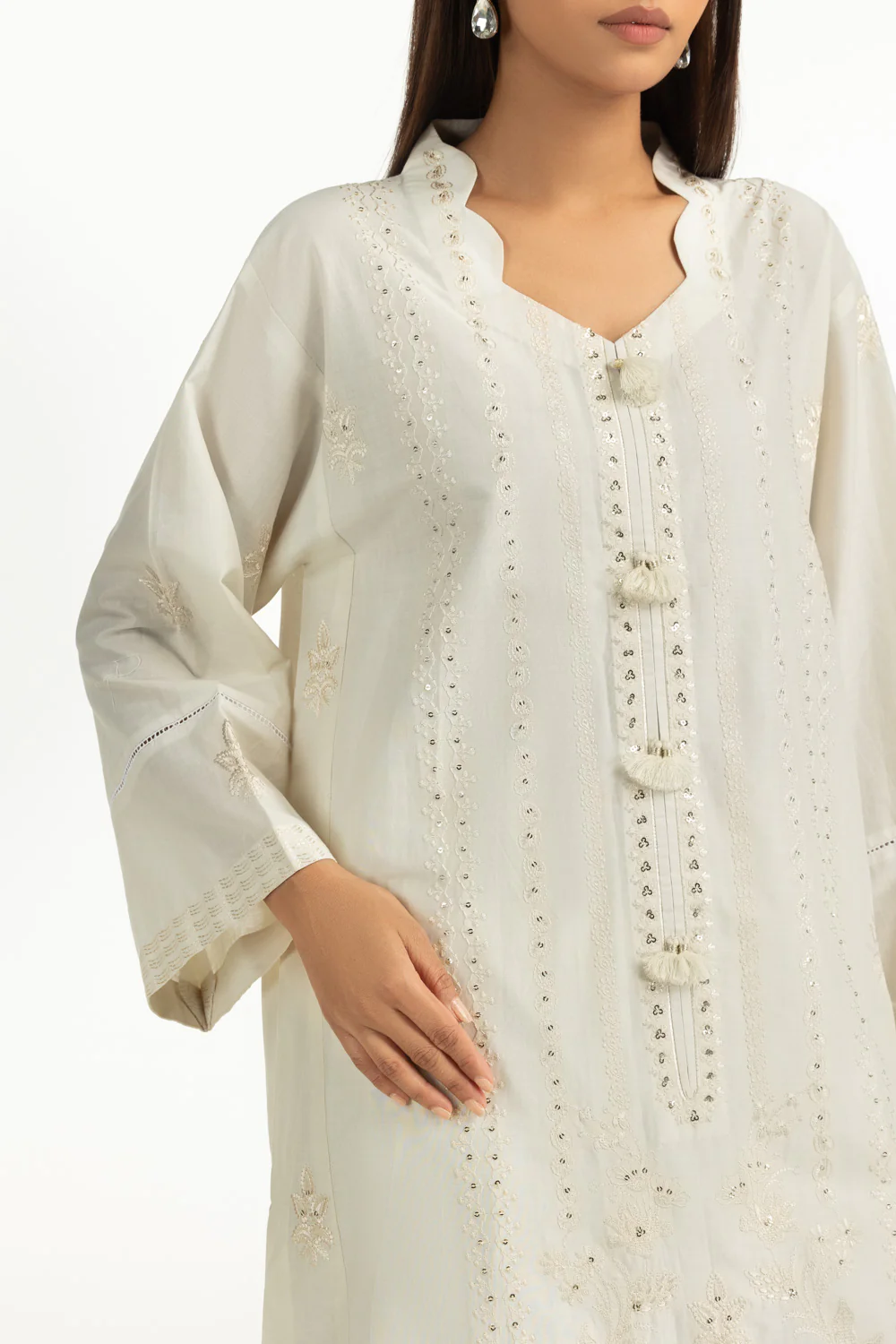 3PC Lawn Embroidered Suit - Image 2