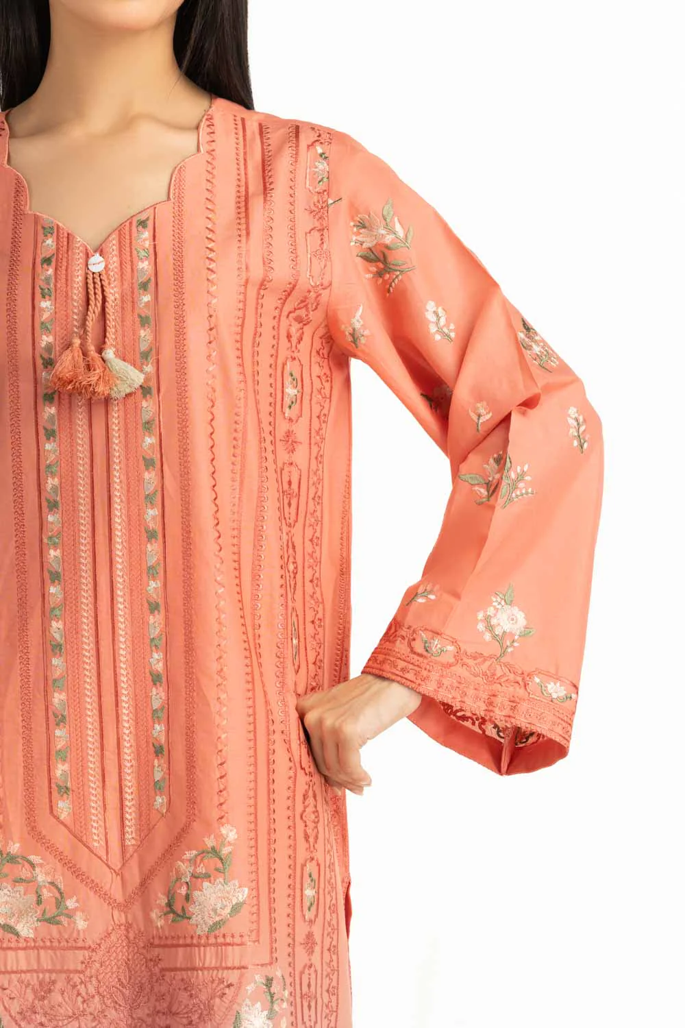 3PC Lawn Embroidered Suit - Image 2