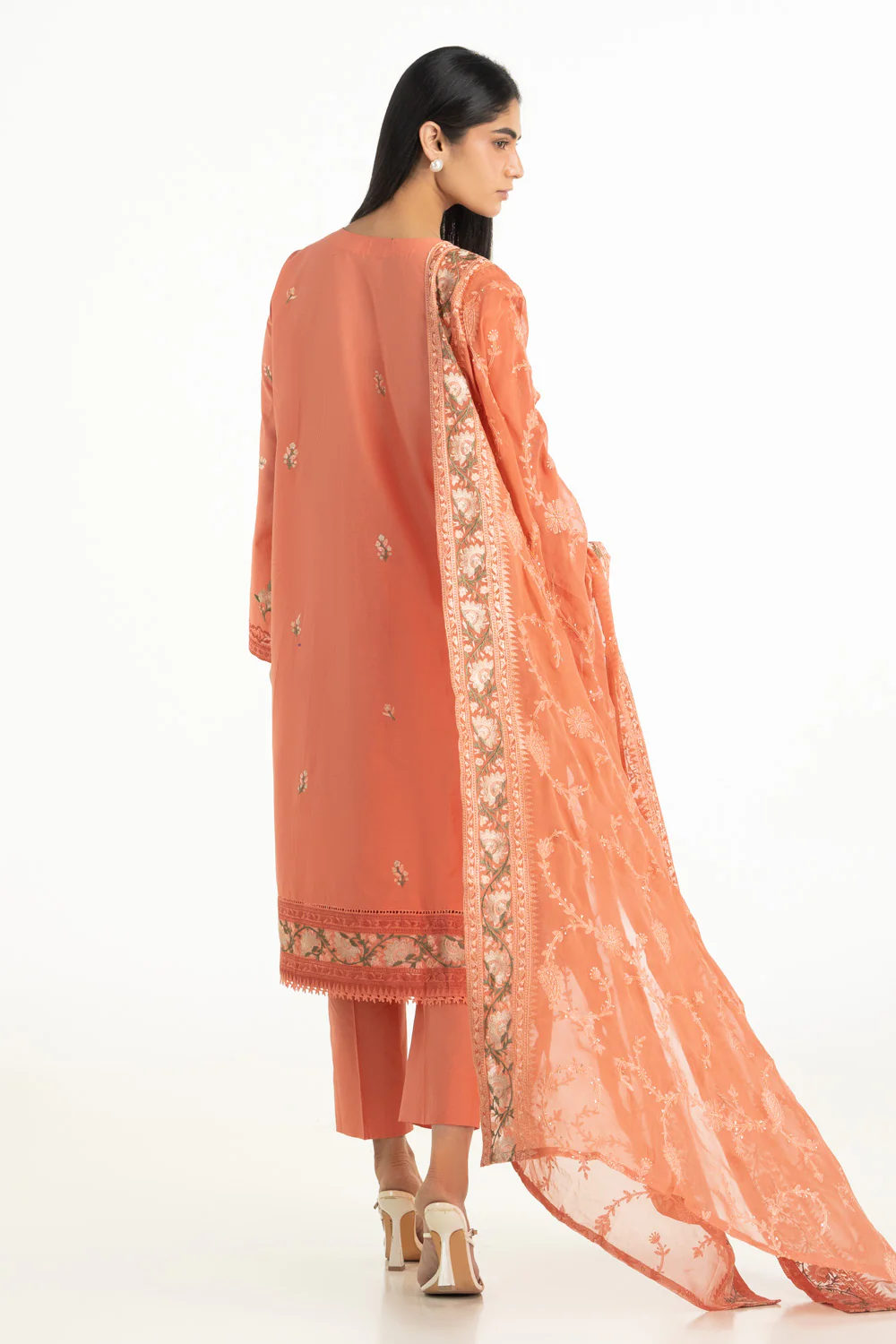 3PC Lawn Embroidered Suit - Image 6