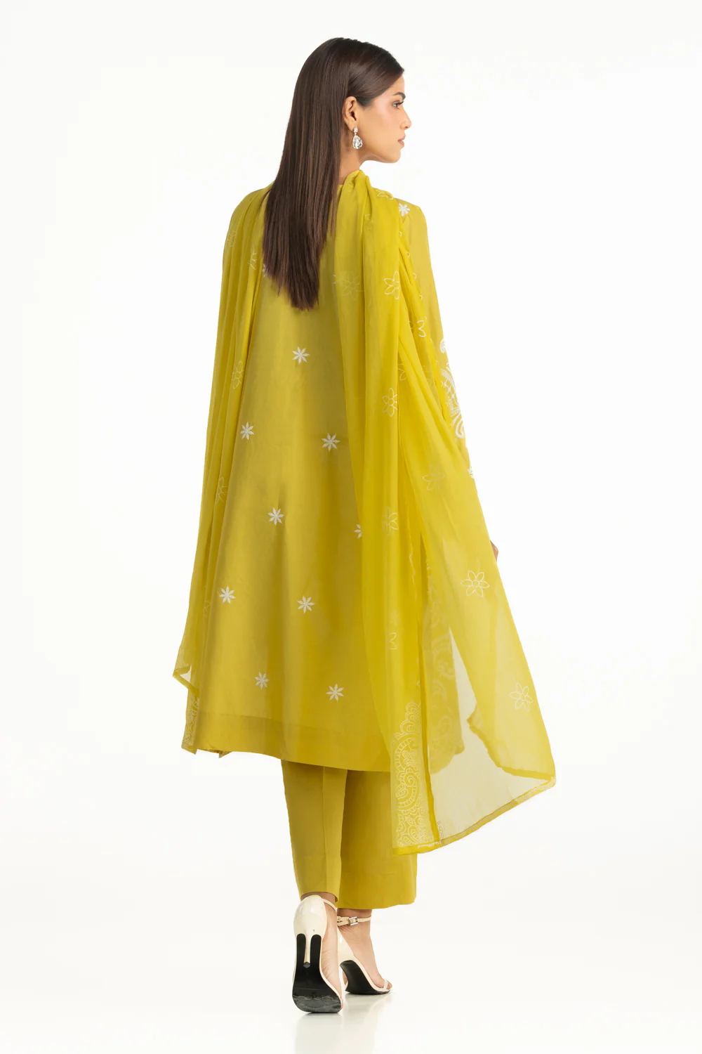 3PC Lawn Embroidered Suit - Image 6