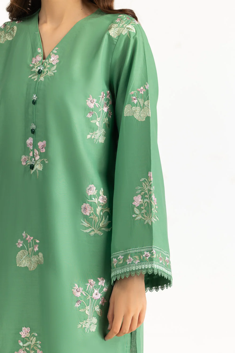 3PC Lawn Embroidered Suit - Image 2