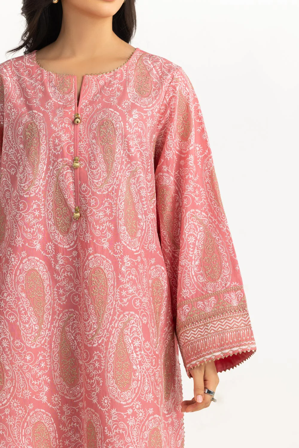 3PC Lawn Embroidered Suit - Image 2