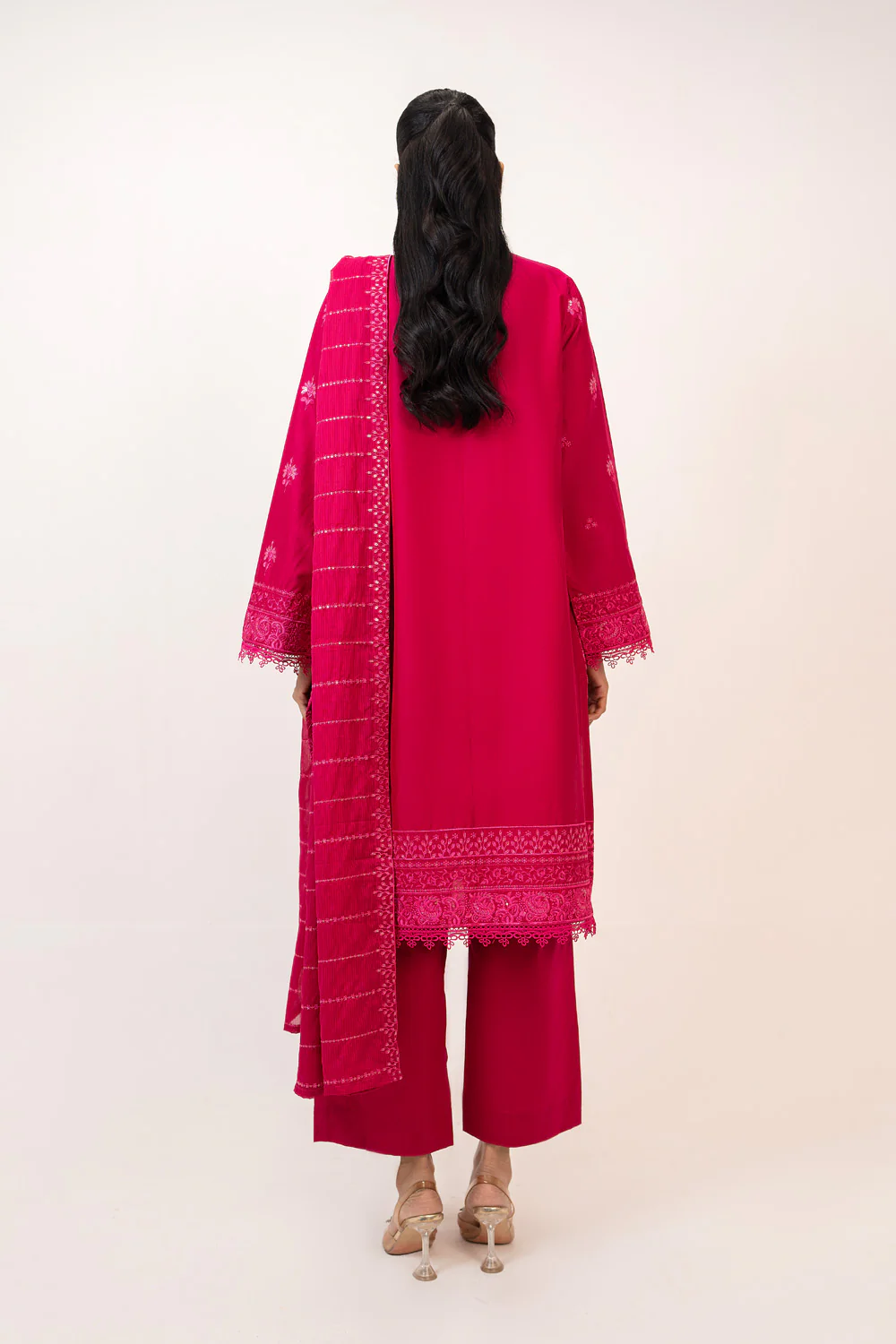 3PC Lawn Embroidered Suit - Image 6