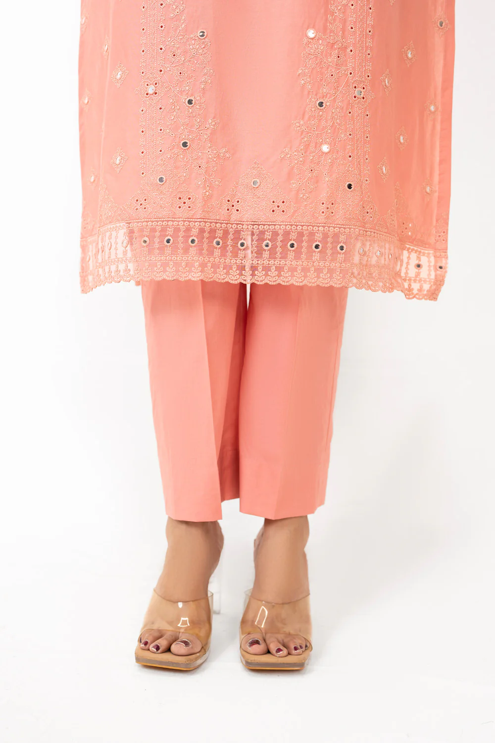 3PC Lawn Embroidered Suit - Image 7