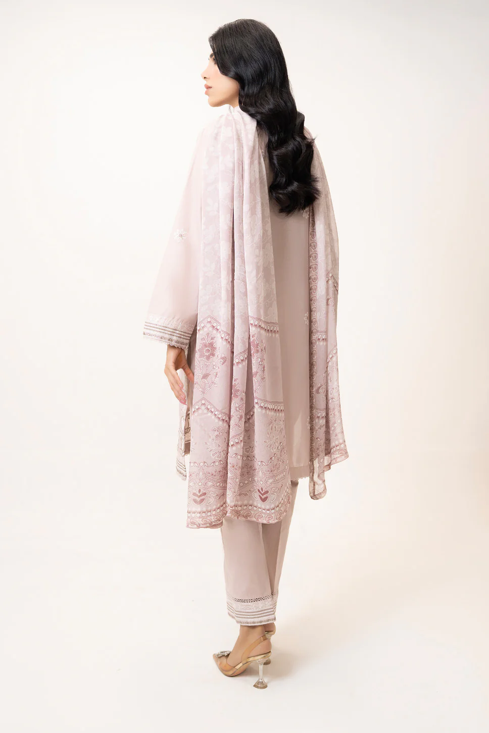 3PC Lawn Embroidered Suit - Image 6