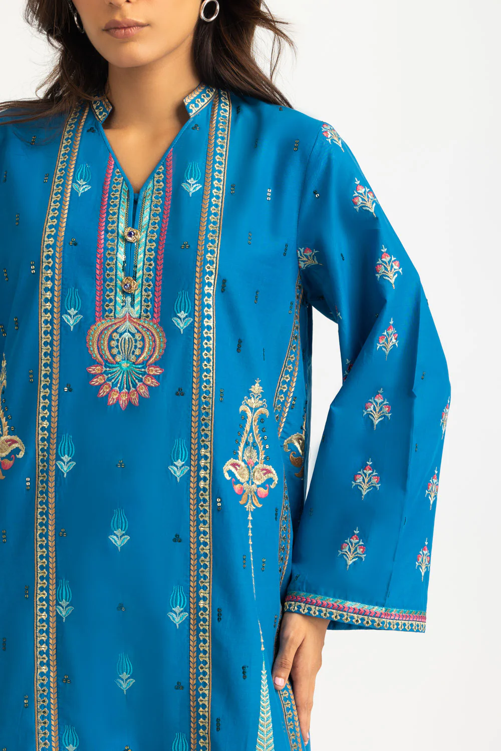 3PC Lawn Embroidered Suit - Image 2
