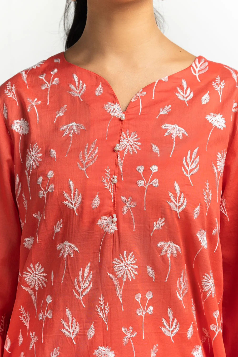 3PC Lawn Embroidered Suit - Image 2
