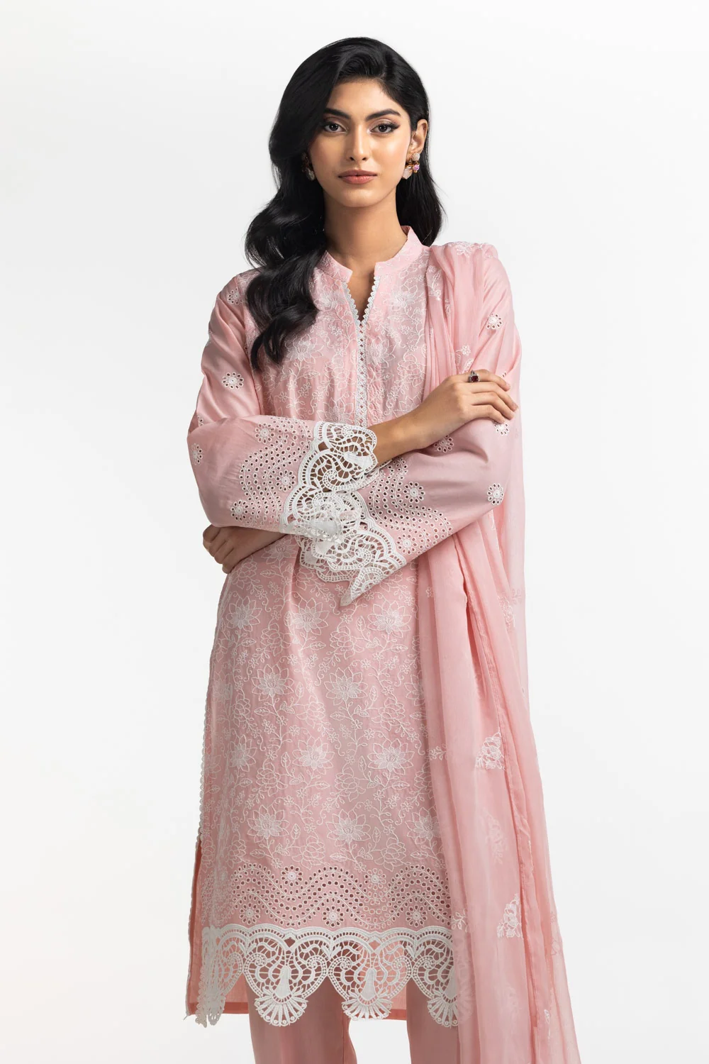 3PC Lawn Embroidered Suit - Image 3