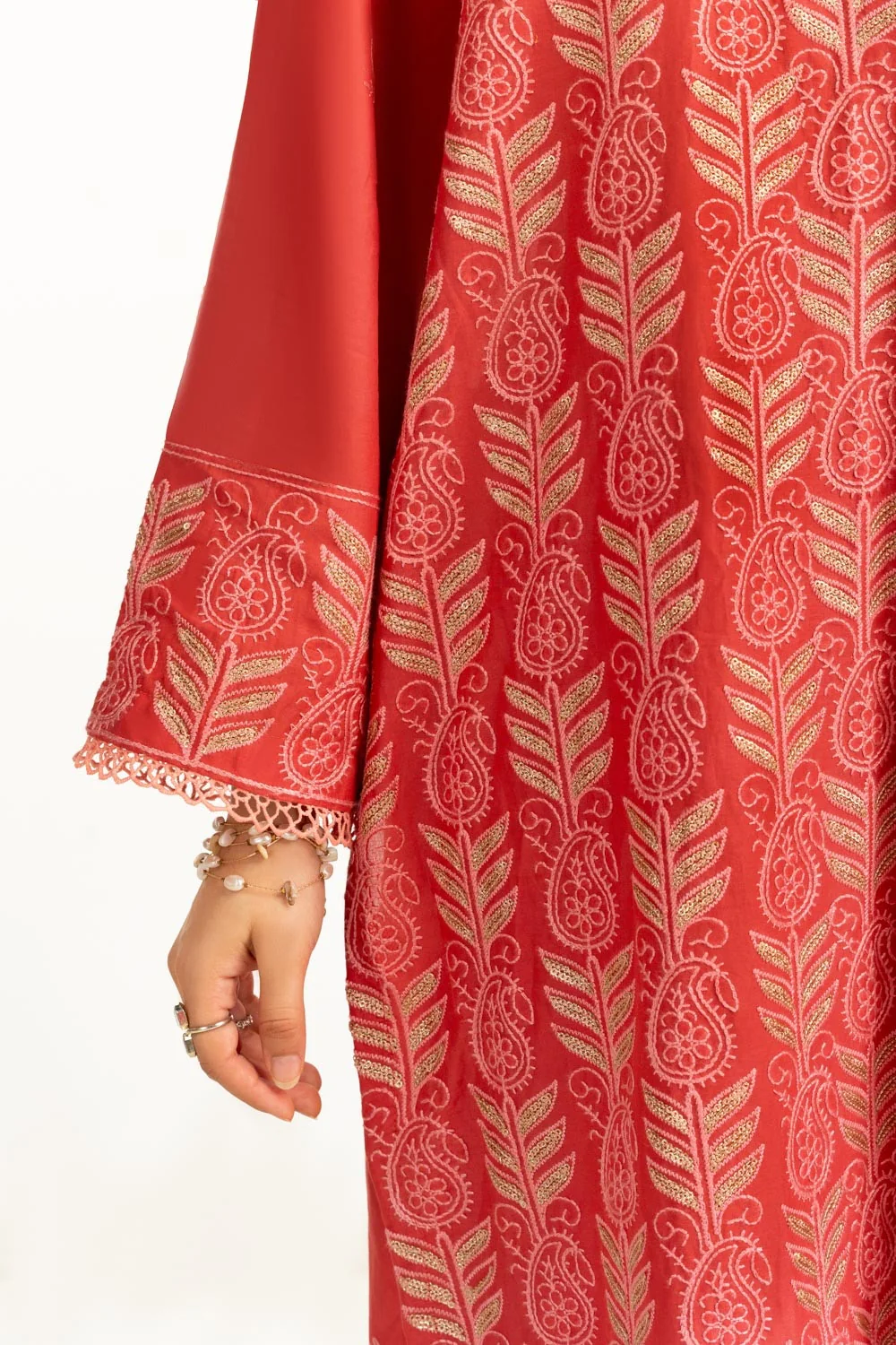 3PC Lawn Embroidered Suit - Image 3