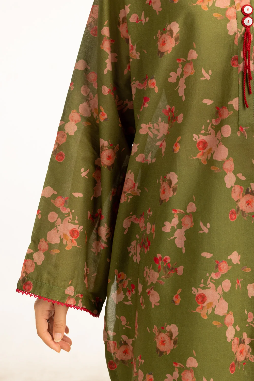 3PC Lawn Printed Suit - Image 4