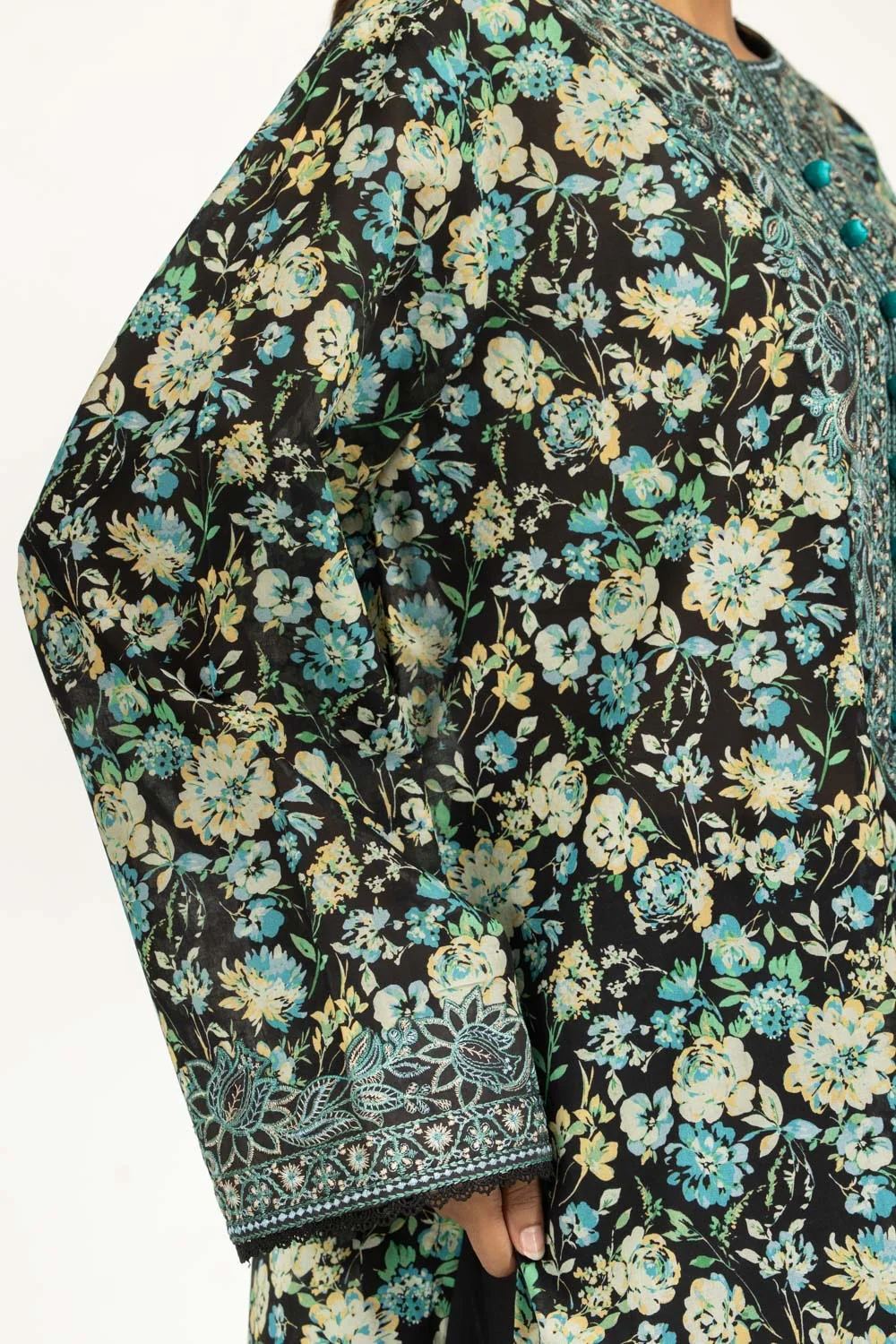3PC Lawn Printed Suit - Image 3