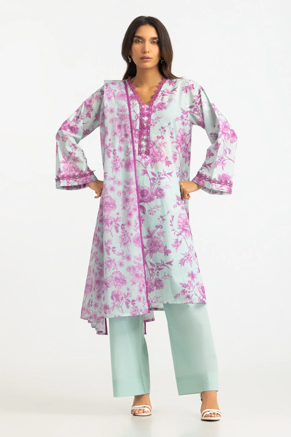 3PC Lawn Printed Suit