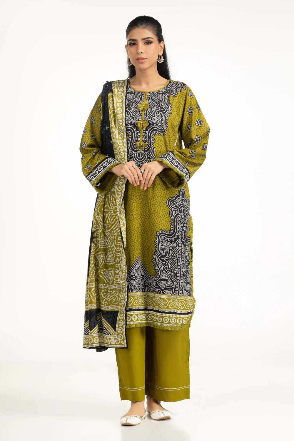 3PC Lawn Printed Suit