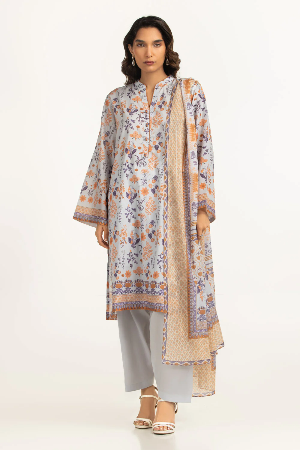 3PC Lawn Printed Suit