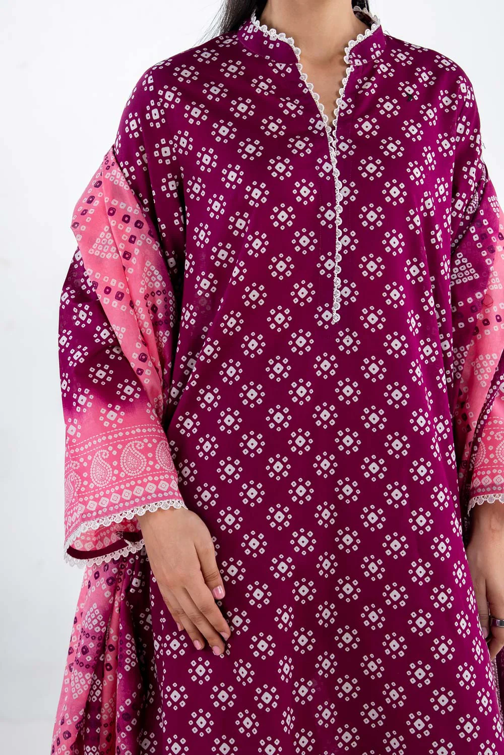 3PC Lawn Printed Suit - Image 2