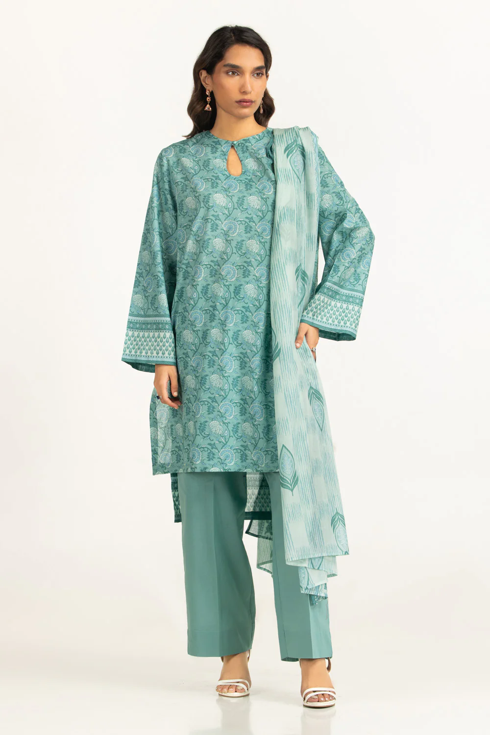 3PC Lawn Printed Suit