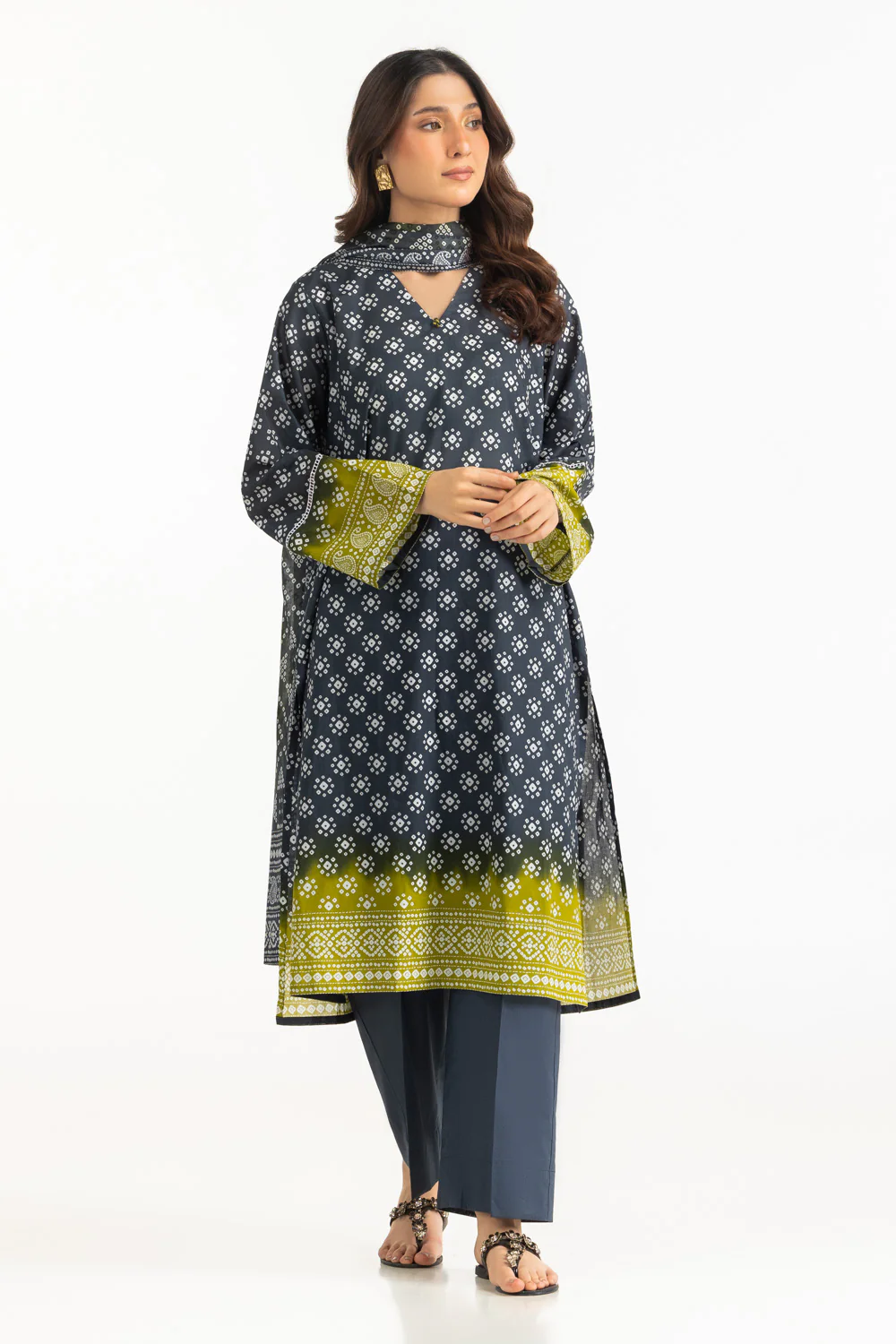 3PC Lawn Printed Suit
