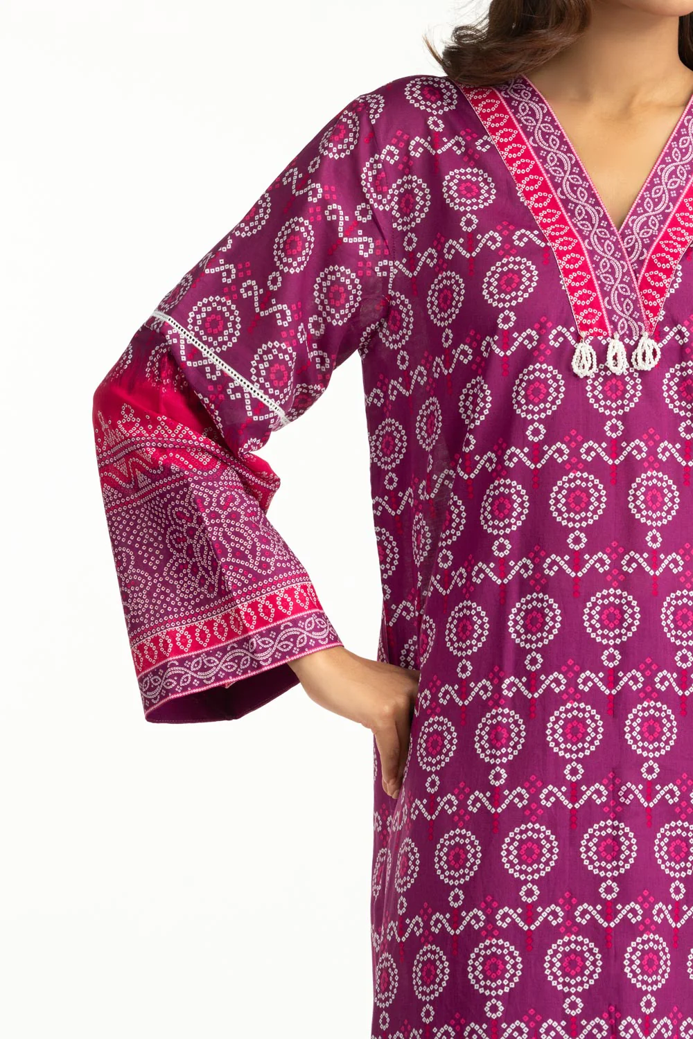 3PC Lawn Printed Suit - Image 2